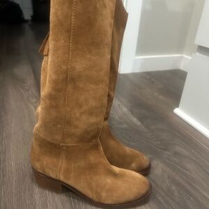NAUGHTY MONKEY REAL LEATHER BOOTS - SIZE 9.5 - GORGEOUS